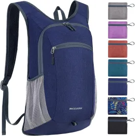 15L Hiking Backpack Small Travel Backpack Lightweight Packable Backpacks Casual Daypack for Women and Men, Blue
