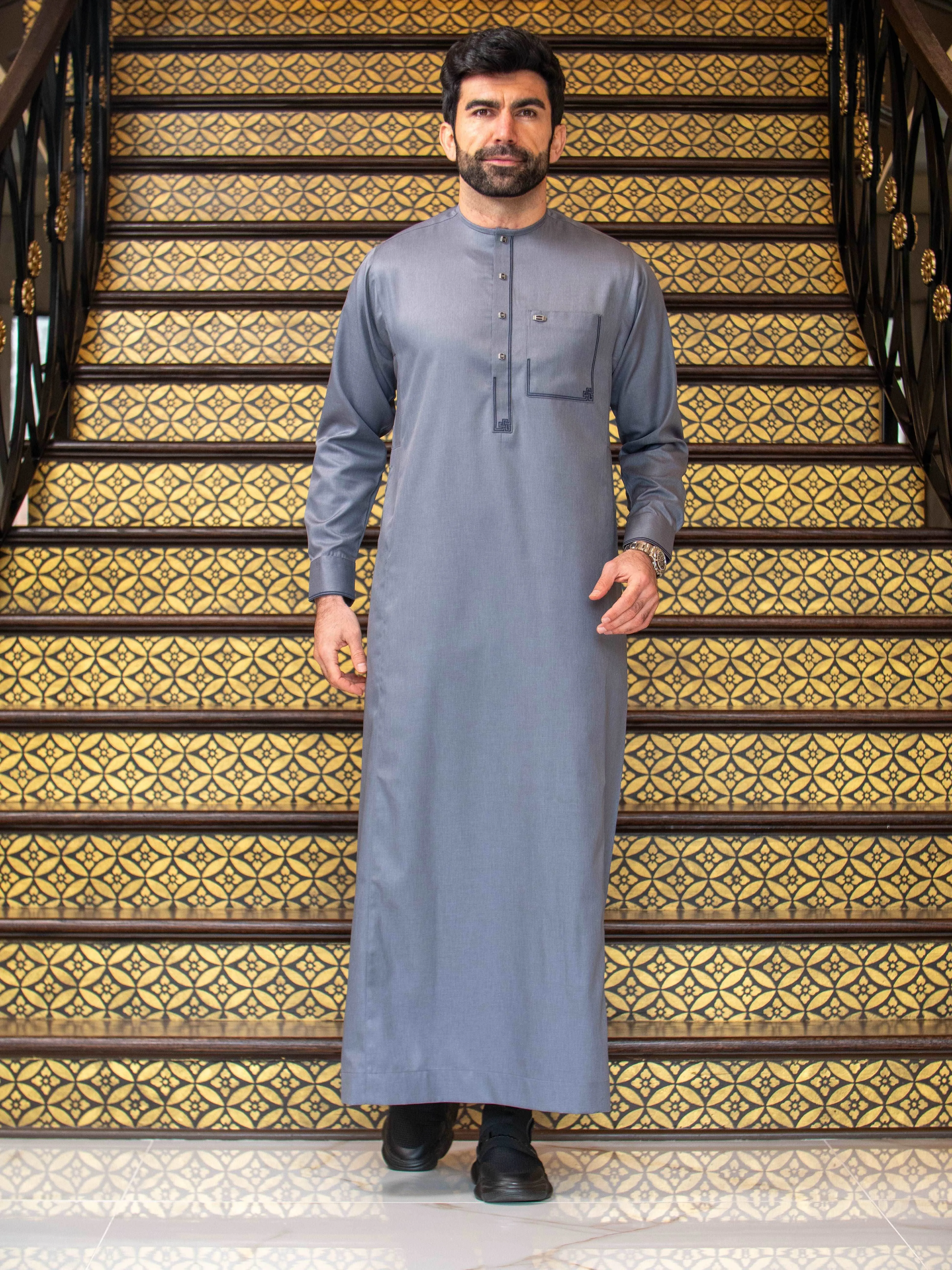 Adult Premium Thobe 105A Gray