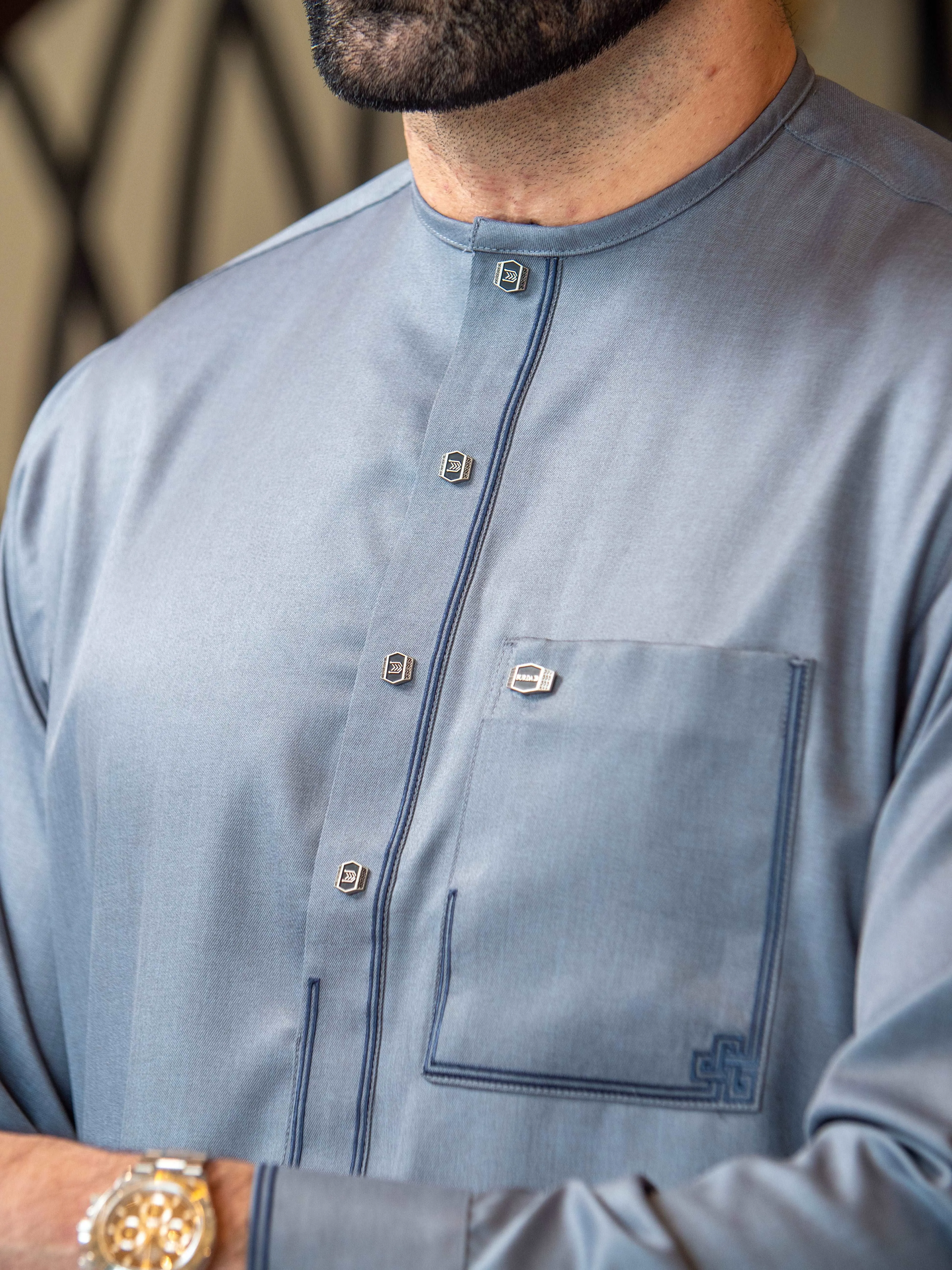 Adult Premium Thobe 105A Gray