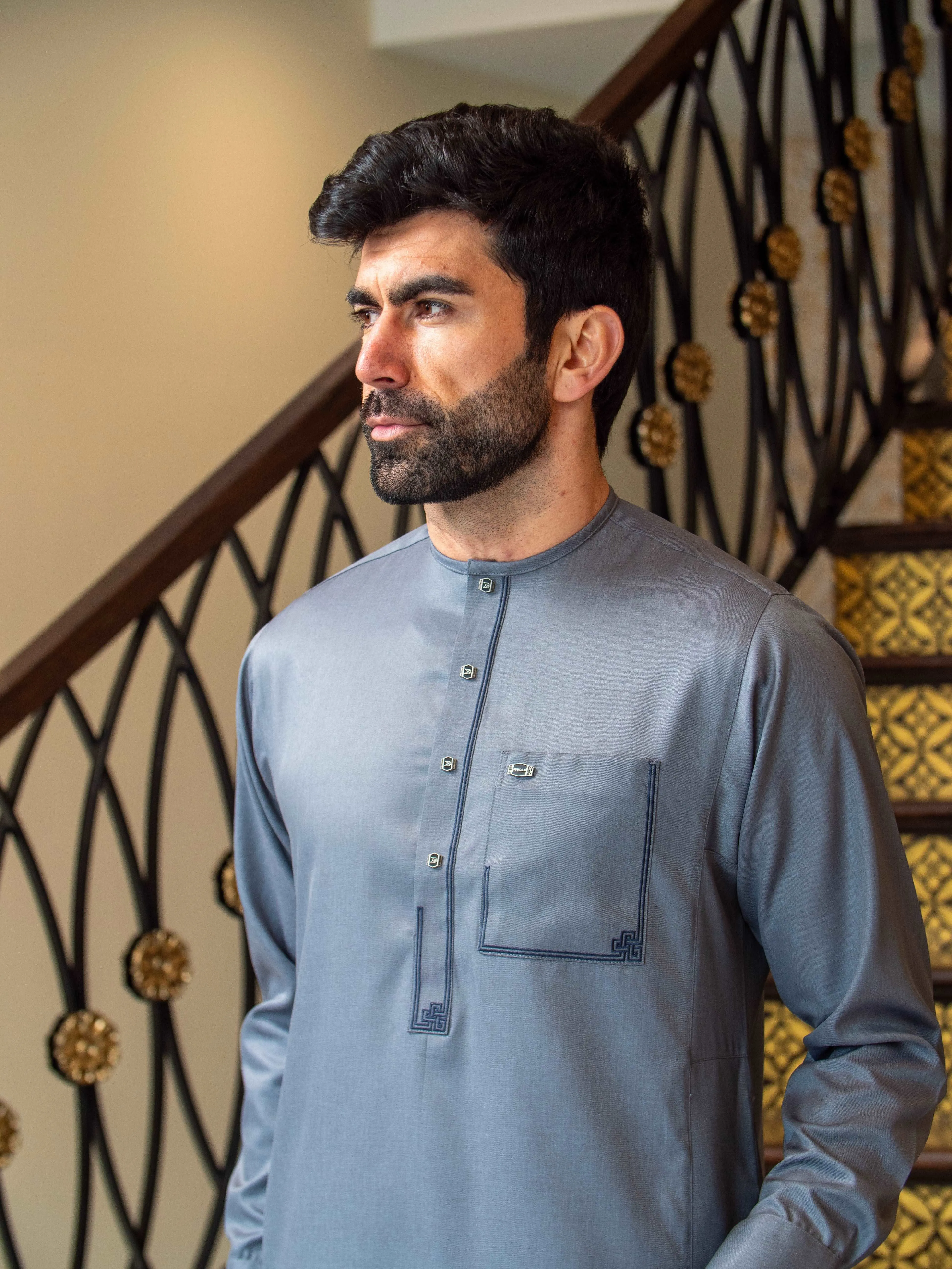 Adult Premium Thobe 105A Gray