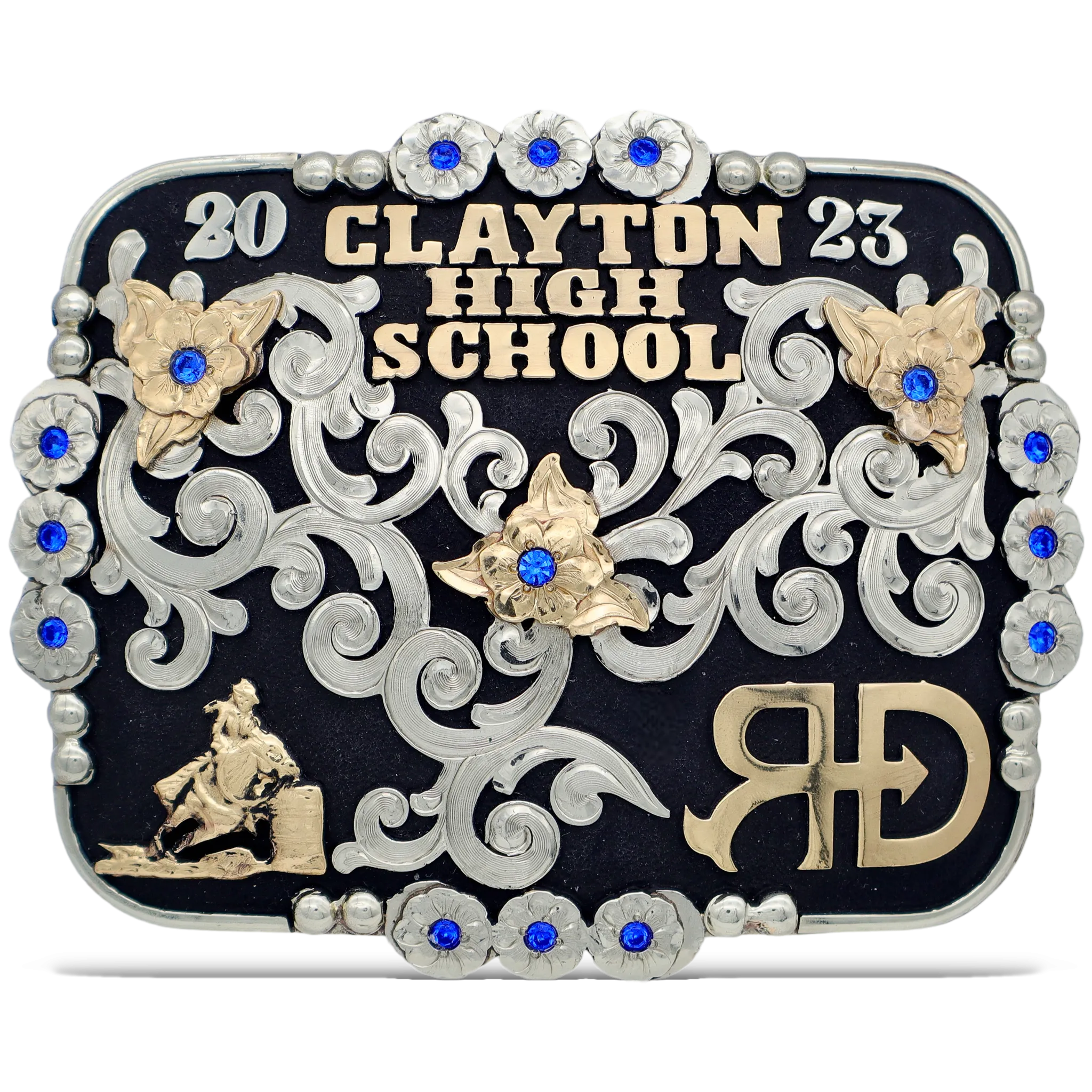 Adventures Await Custom Buckle