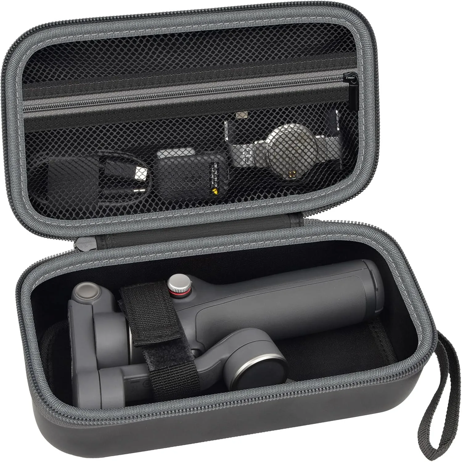 ALKOO Case Compatible with DJI Osmo Mobile 7/7P Smartphone Gimbal  Travel Storage Holder Bag for 3-Axis Stabilizer, Extension Rod, Phone Clamp & Tripod  Pouch Only