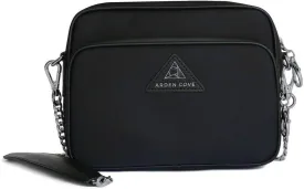 Arden Cove Full Anti-Theft Waterproof Cross-Body Bag with Slash-resistant Chain Strap w/Classic Hardware