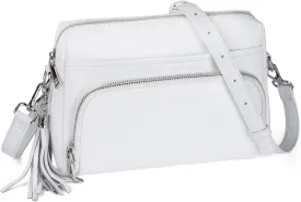 befen Genuine Leather Crossbody Purses for Women Lightweight Small Crossbody Bags Purse with Built in RFID Blocking Wallet