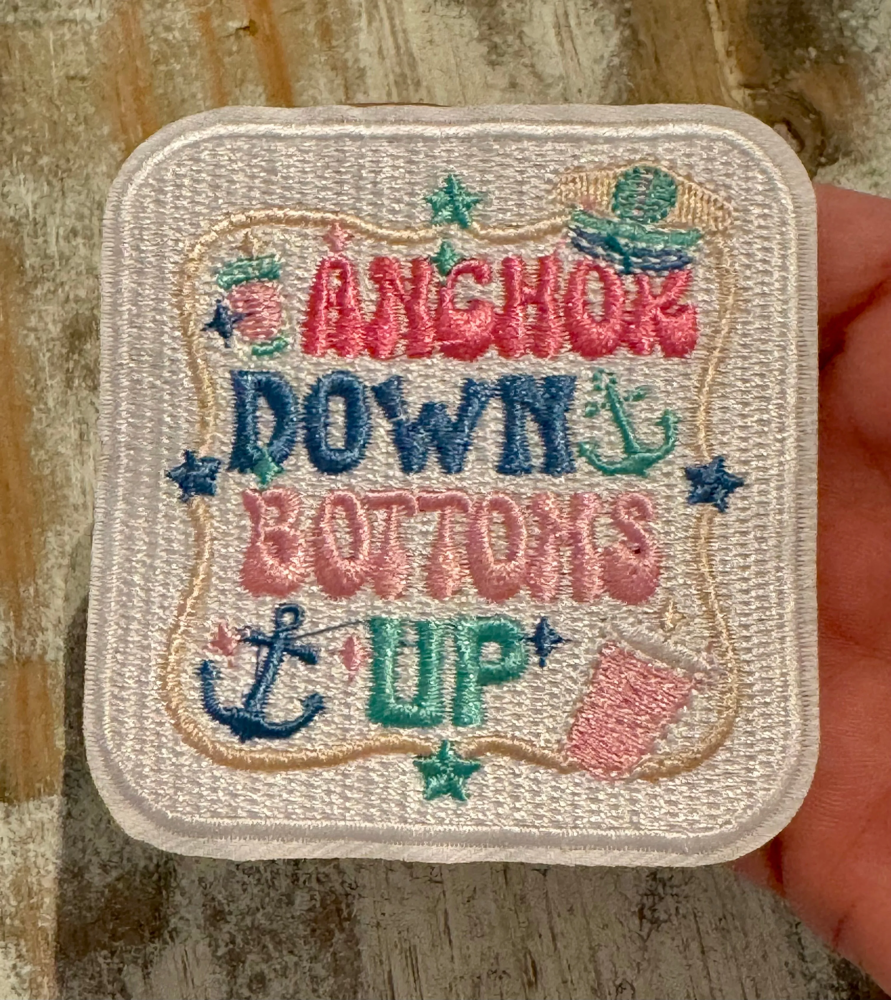 Boat & Lake Iron On Patches
