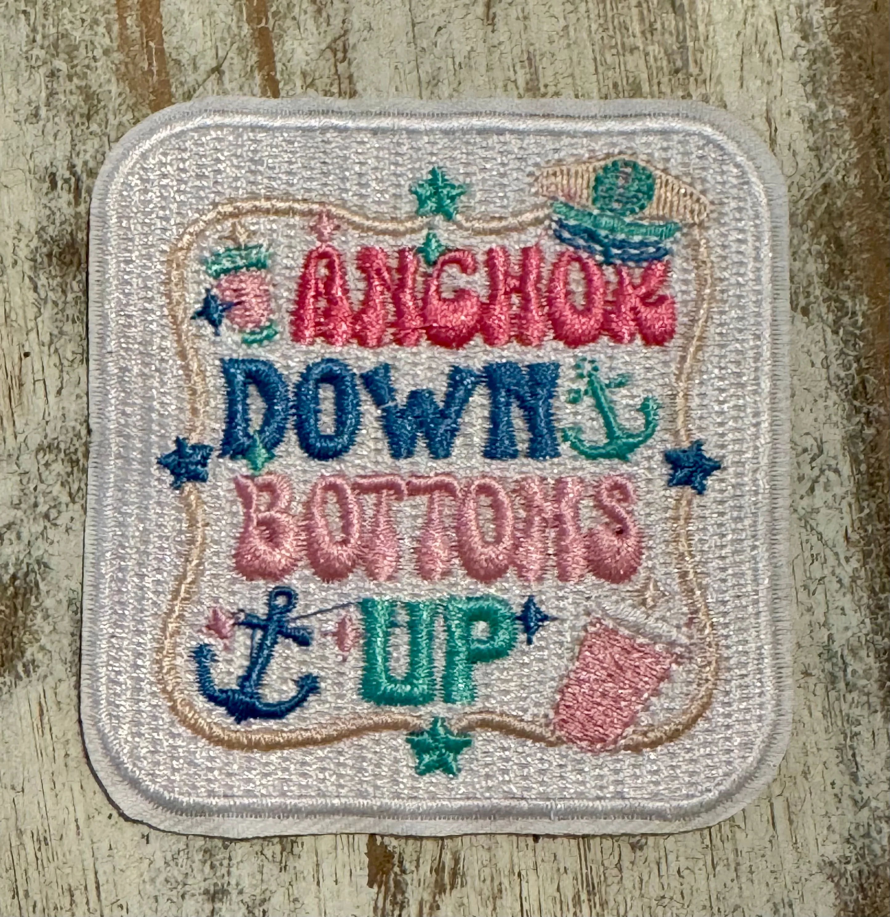 Boat & Lake Iron On Patches