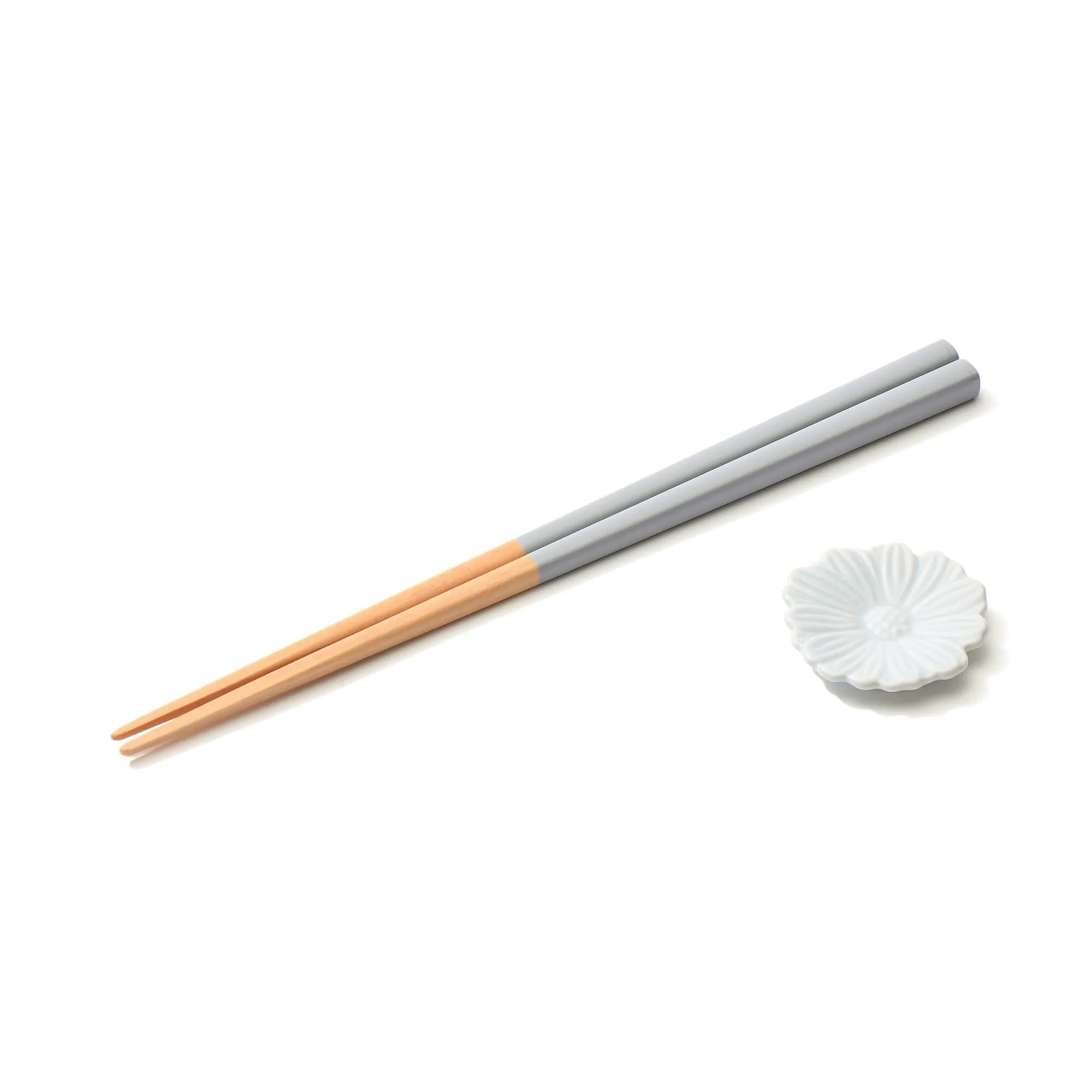 Chopsticks & Rest Giftset  Blue X Gray