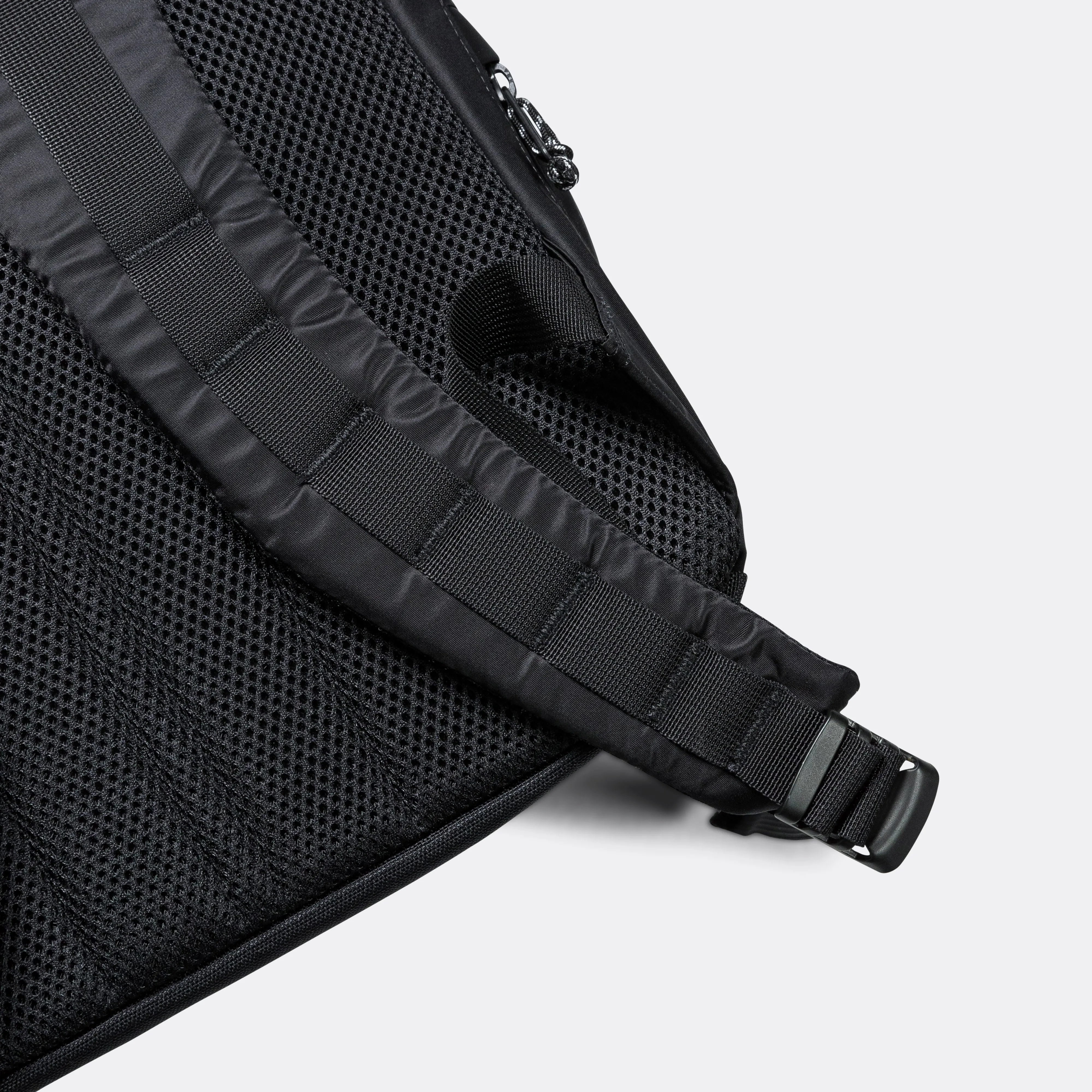 Day Pack Recycled Nylon Twill - Black