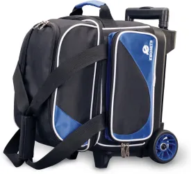 Ebonite Transport Single Roller Bowling Bag - Blue