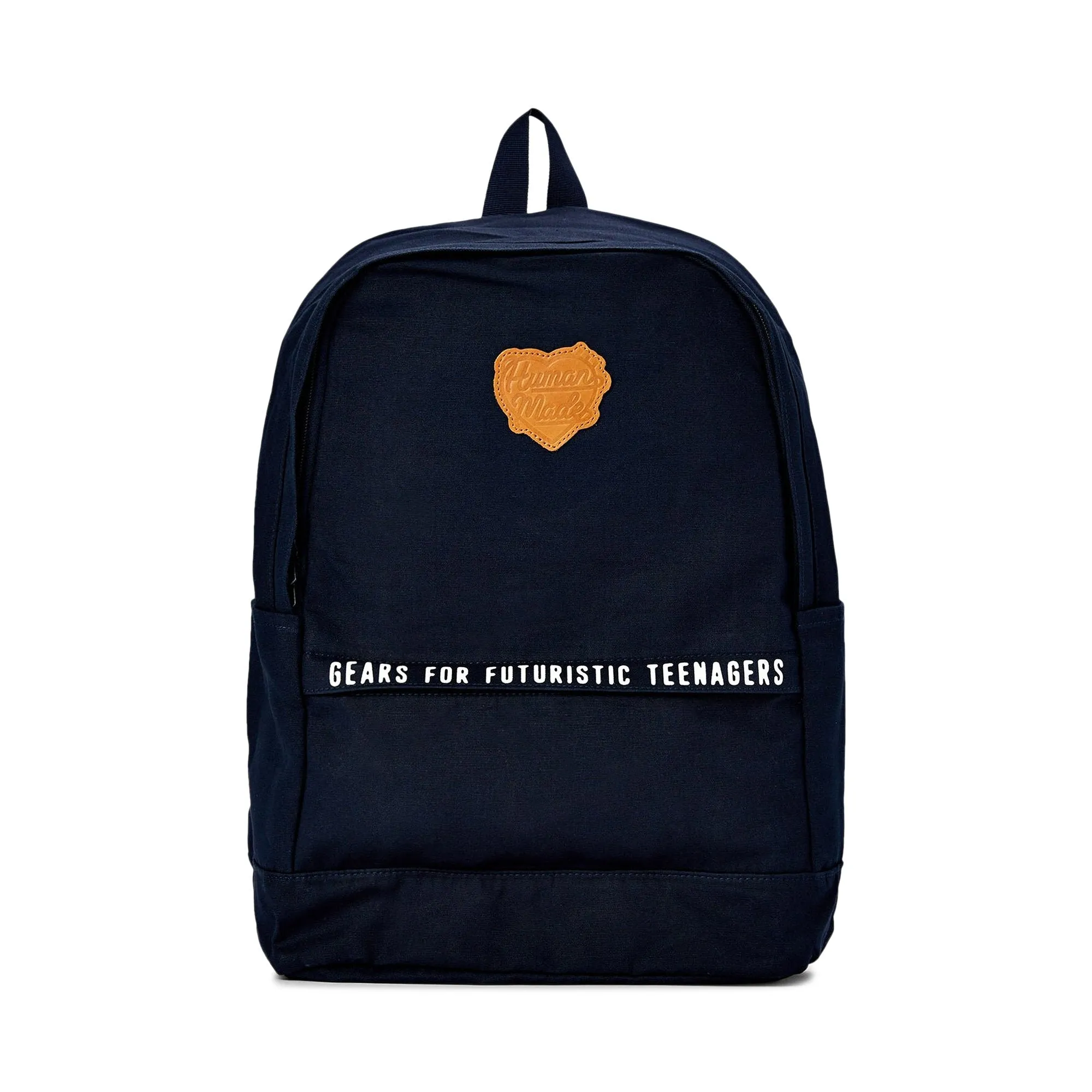 Human canvas backpack, dark blue