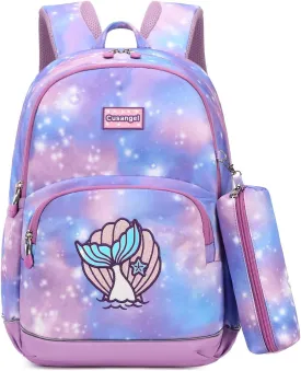 Kids Backpack for Girls Preschool Elementary Kindergarten School Bag 15.6 Multifunctional Cute Large Capacity