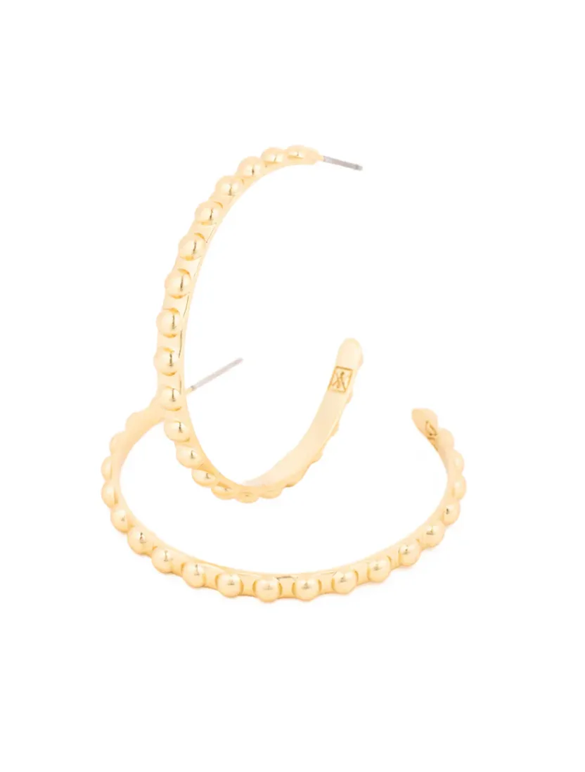 Michelle McDowell Renae Small Gold Hoop Earrings