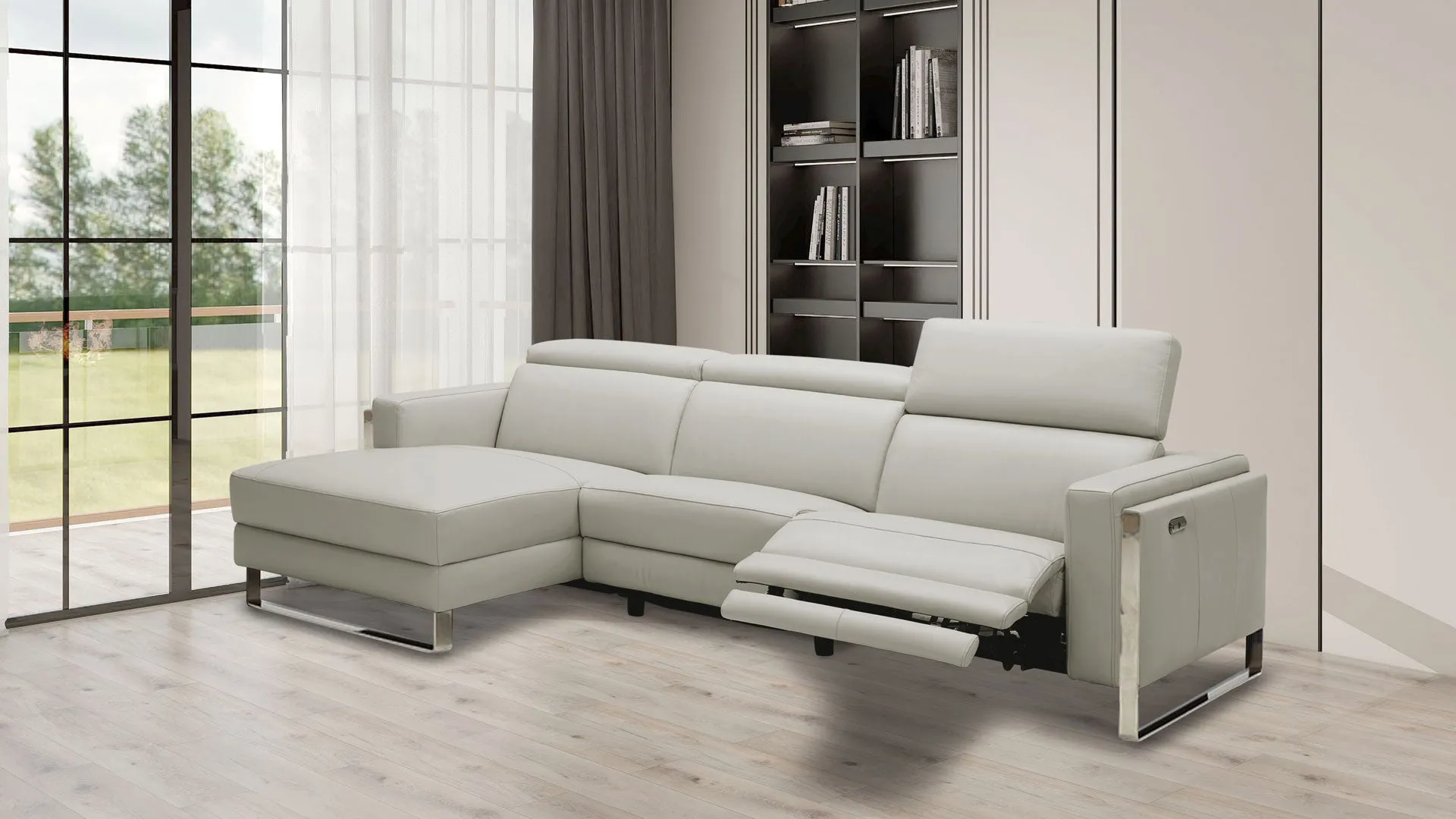 Modern Loons Recliner Sectional