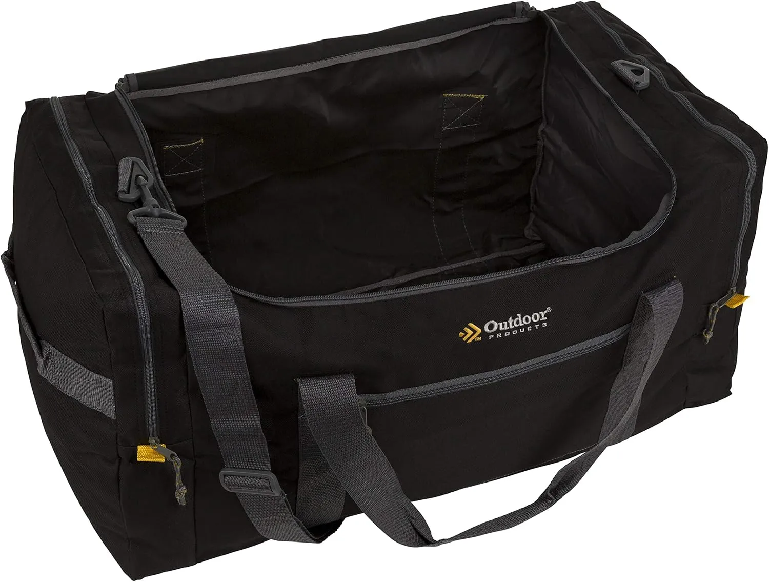Outdoor Products Mountain Duffel (Medium (12 x 12 x 24 Inch), Black) (Large (15 x 15 x 30 Inch), Black) (Black, Large (15 x 15 x 30 Inch))