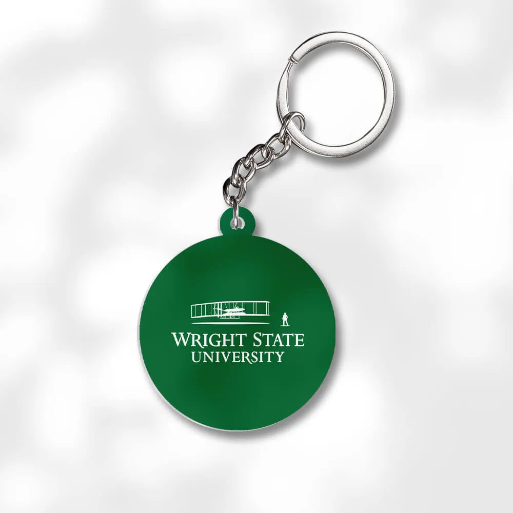 Pack 3 Wright State University Keychains