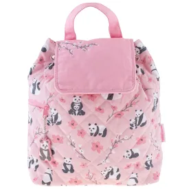 Quilted Backpack - Panda