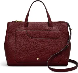 RADLEY London Pockets Soft 2.0 Women's Medium Leather Ziptop Satchel Bag
