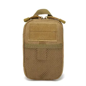 Tactical Molle Pouch  Compact EDC Utility Gear Pouch, Water-Resistant & Abrasion-Resistant 800D Nylon Belt Bag, Military Carry Accessory for Phone, Tools, and Essentials