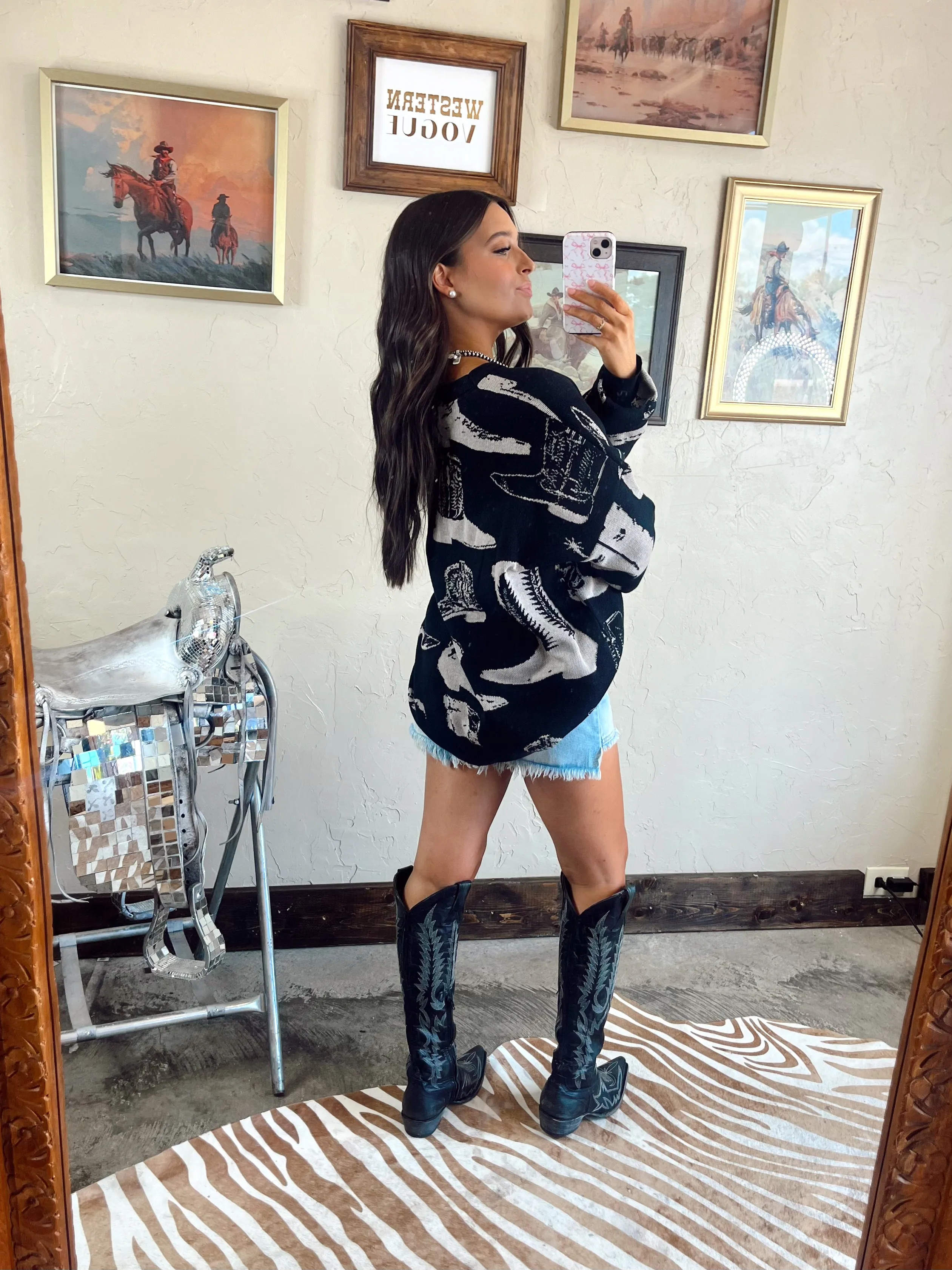 The Boots A Million Sweater